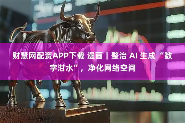财慧网配资APP下载 漫画｜整治 AI 生成 “数字泔水”，净化网络空间