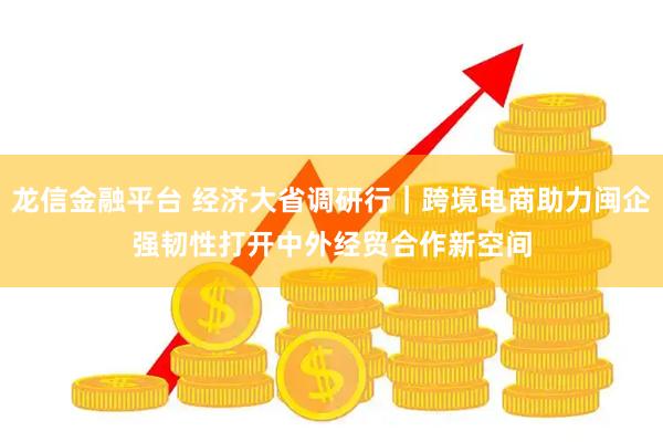 龙信金融平台 经济大省调研行｜跨境电商助力闽企强韧性　打开中外经贸合作新空间